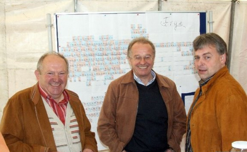 Werner Thomann, Georg B�ske und Walter Tebbe vom Vorstand des Heimatvereins Oythe