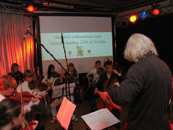 Zwischenmusikdarbietung durch die Kreismusikschule