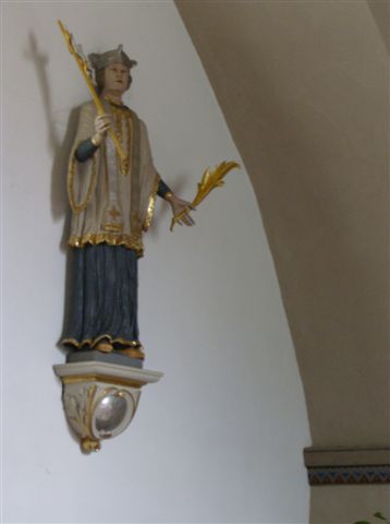 Statue hl. Franz Xaver um 1650 entstanden