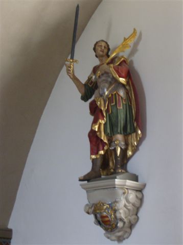 Statue des hl. Donatus aus dem 16./17. Jahrhundert