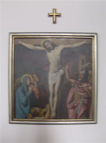 12. Station: Jesus stirbt am Kreuz