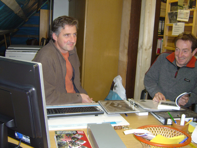 Bernard Hoin und Mathias Janßen