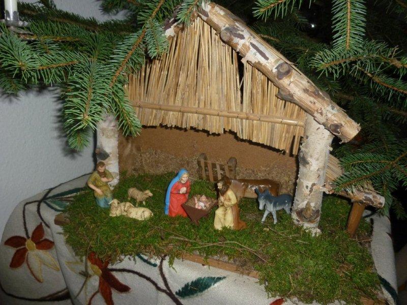 Weihnachtskrippe aus der Ausstellung